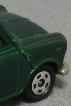 トミカ 88-2-11 ミニ クーパーS 暗緑メタ/白屋根 ARJ特注1990年 - 絶版 