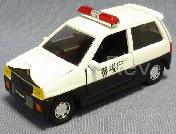 ダイヤペットP-21 スバル レックスVX 警視庁パトロールカー - 絶版 
