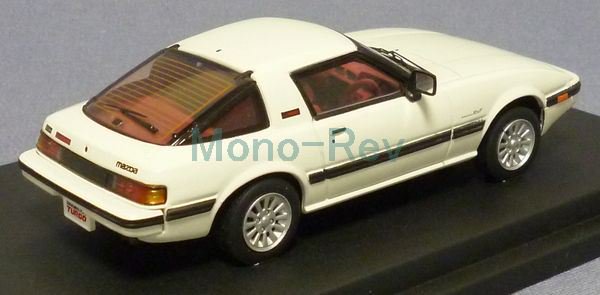 エムテックM4-12A マツダ サバンナ RX-7 ターボSE-LTD 1983 白 SA22C - 絶版ミニカーショップ  Mono-Rev(モノレブ)2011サイト