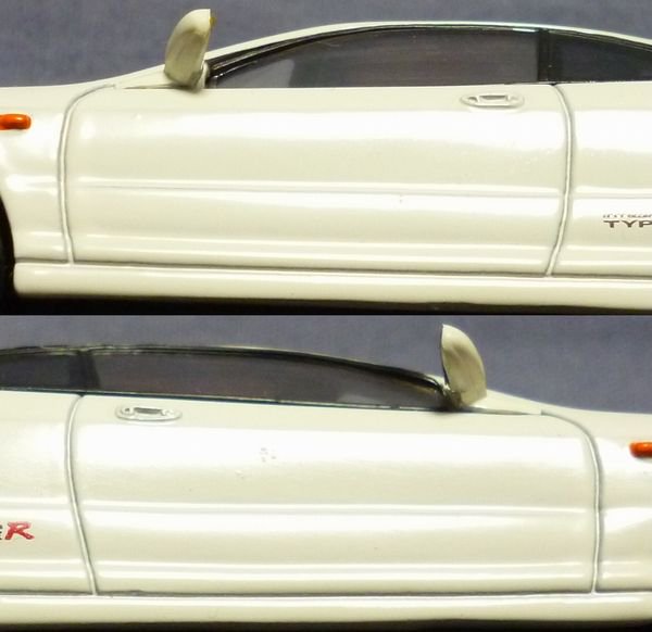 エブロ43118 ホンダ インテグラ TYPE-R (DC2) ホワイト - 絶版ミニカー 