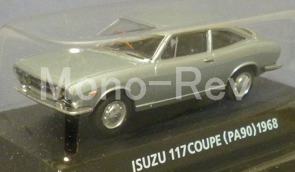 コナミ1/64 いすゞ117クーペ シルバー （PA90) 1968 - 絶版ミニカーショップ Mono-Rev(モノレブ)2011サイト