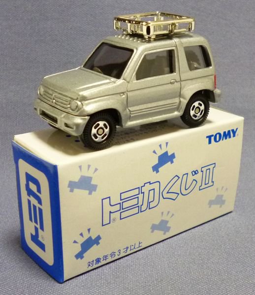 トミカくじ2 三菱 パジェロJr. (H57A) シルバー - 絶版ミニカーショップ Mono-Rev(モノレブ)2011サイト