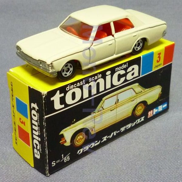 tomica NO 3 クラウンスーパーデラックス - ミニカー