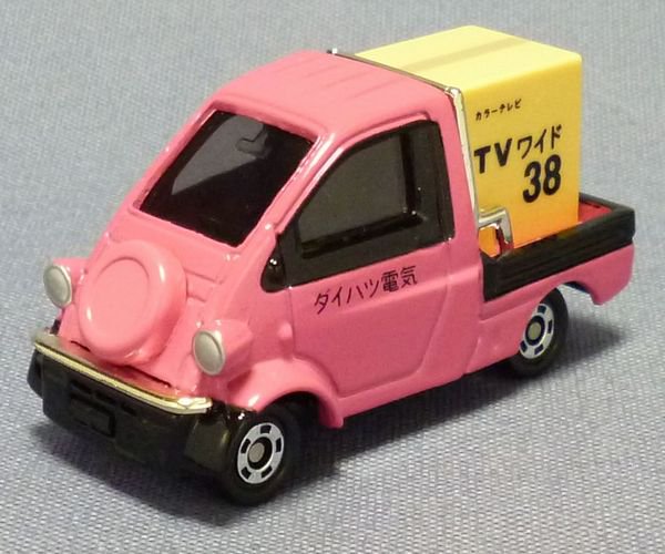 トミカ 62-6-2 ダイハツ ミゼットII (K100P) ピンク G-310 - 絶版