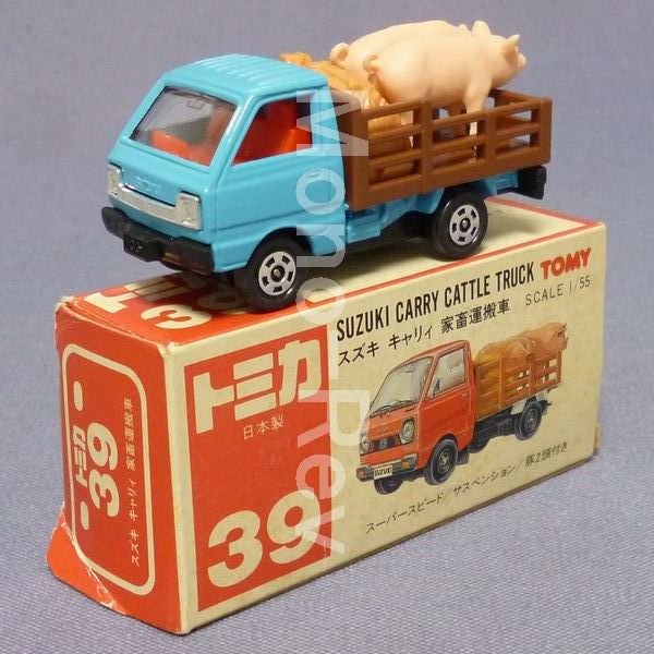 ベスト （50d）トミカ 39 スズキ キャリィ 家畜運搬車 - おもちゃ