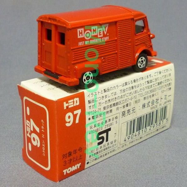 トミカ 97-3-4b シトロエンHトラック 赤 日本製 - 絶版ミニカーショップ Mono-Rev(モノレブ)2011サイト