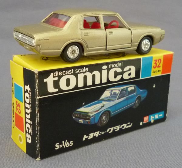 トミカ 32-1-4 トヨタ ニュー クラウン 淡金メタ (MS60) - 絶版