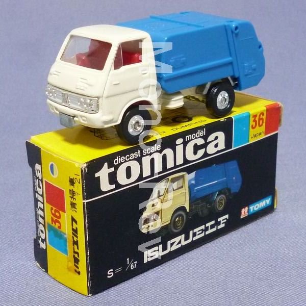 トミカ 36-1-12 いすゞ エルフ 清掃車 (TLD23P) - 絶版ミニカーショップ Mono-Rev(モノレブ)2011サイト