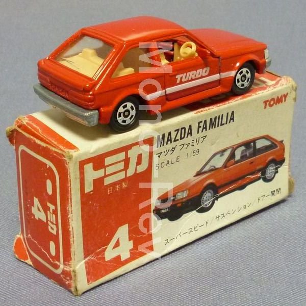 トミカ 赤い車5台セット トミカ日本製4台＋赤箱1台 計5台セット - ミニカー