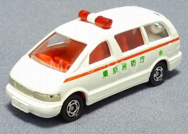 トミカ 87-3-5 トヨタ エスティマ 救急車 G-321 - 絶版ミニカー ...
