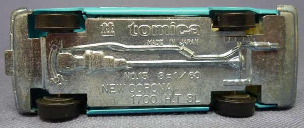 トミカ 15-1-5 コロナ 1700 ハードトップ SL 水色 (RT94S) - 絶版 