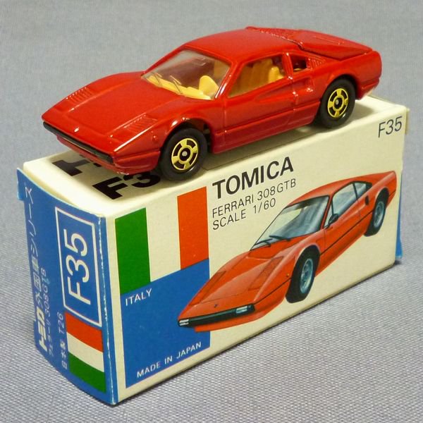おすすめネット TOMICA トミカ フェラーリ 308GTB 箱付き