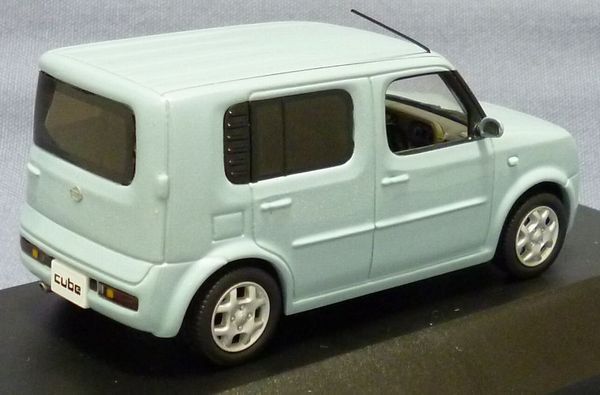 感謝価格】 1/43 京商 J-collection 日産 キューブ ミニカー ホワイト