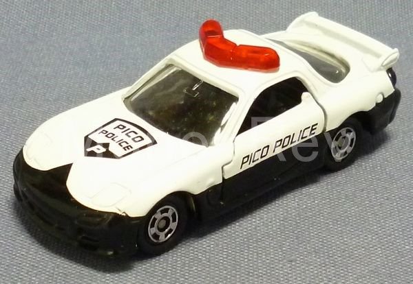 トミカ 117-3 マツダ RX-7 パトロールカー PICO POLICE FD3S - 絶版ミニカーショップ  Mono-Rev(モノレブ)2011サイト
