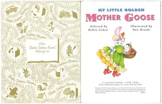 My Little Golden Mother Goose（マイ リトルゴールデン マザー