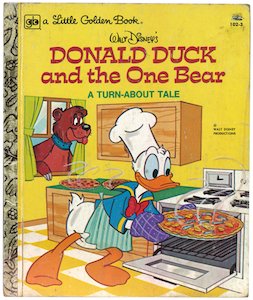 Donald Duck and the One Bear（リトルゴールデンブック102-3_ドナルド 
