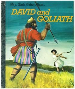 David And Goliath リトルゴールデンブック311 50 ダビデとゴリアテ