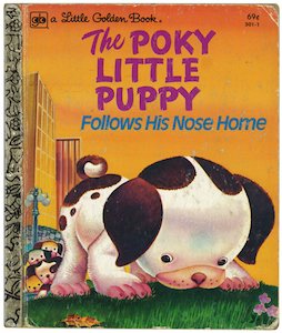 The Poky Little Puppy（リトルゴールデンブック301-1_ポーキーリトルパピー、おうちにかえる）