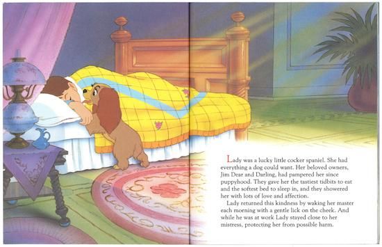 Lady and the Tramp（リトルゴールデンブック98068_わんわん物語