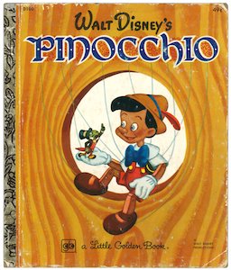 Pinocchio（リトルゴールデンブックD100_ピノキオ）