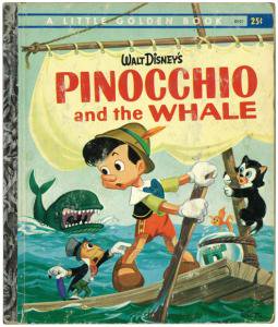 Pinocchio and the Whale（リトルゴールデンブックD101_ピノキオとくじら）