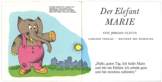 Der Elephant Marie（ピクシー絵本214_ぞうのパンやさん）