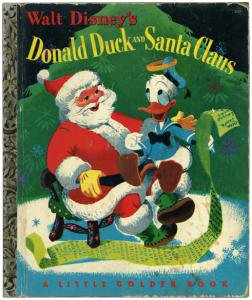 Donald Duck And Santa Claus ドナルドダックとサンタクロース ピクシー絵本とリトルゴールデンブック専門 ヴィンテージ絵本の通販ショップ ブッククーリエ です 大量購入もご相談ください
