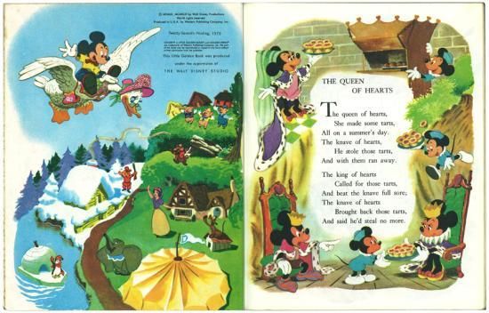 Walt Disney's Mother Goose（リトルゴールデンブックD106-5_