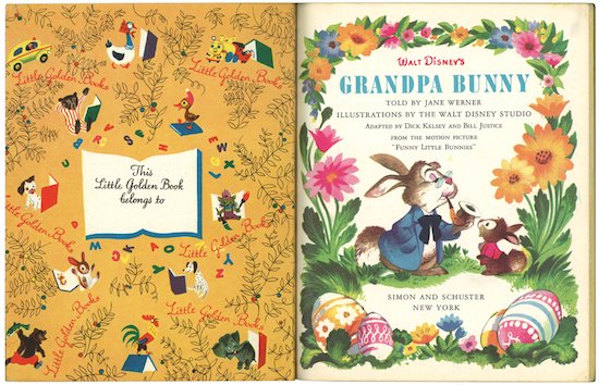 Grandpa Bunny（リトルゴールデンブックD21_グランパ・バニー）