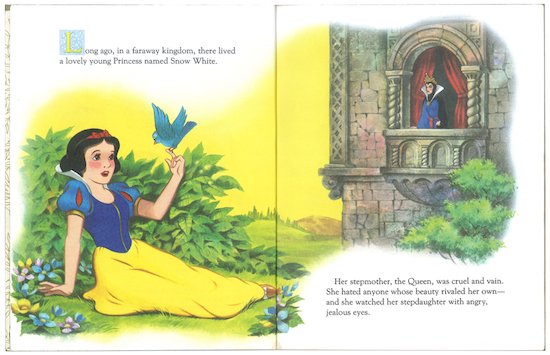 Snow White and the Seven Dwarfs（リトルゴールデンブック103-67_白雪姫と七人の小人／1993年版） -  ピクシー絵本とリトルゴールデンブック専門、ヴィンテージ絵本の通販ショップ「ブッククーリエ」です。大量購入もご相談ください。