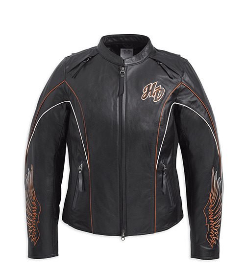 ハーレーダビッドソン 女性用 ジュノー レザー ジャケット - 98019-12VW Harley-Davidson women's Juneau  Leather Jacket - 98019-12VW