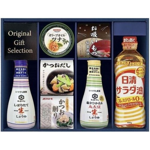 日清 調味料 ギフト 日清サラダ油 キッコーマン 醤油 しぼりたて生しょうゆ セット 詰め合わせ GK-40 (12) -  ギフトが安い！激安ギフトショップ｜70％OFF～人気カタログギフトも驚きの半額半値