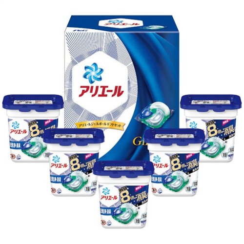 洗剤 ギフト 洗濯用洗剤 衣類用洗剤 アリエール ジェルボール 5個 セット P&G 消臭 詰め合わせ PGAG-30D (3) -  ギフトが安い！激安ギフトショップ｜70％OFF～人気カタログギフトも驚きの半額半値