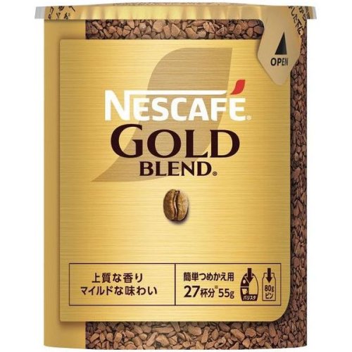 ネスカフェ ゴールドブレンド コーヒー インスタントコーヒー エコ＆システムパック 55g コーヒ豆 珈琲 バリスタダブリュー セット用  NGB55ES (24) 【のし・包装不可】 - ギフトが安い！激安ギフトショップ｜70％OFF～人気カタログギフトも驚きの半額半値