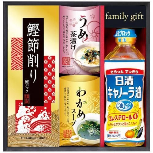 日清オイリオ 油 食用油 調味料 ギフト 鰹節 削り節 お茶漬け 日清オイリオ 油 食用油 調味料 ギフト 鰹節 削り節 お茶漬け