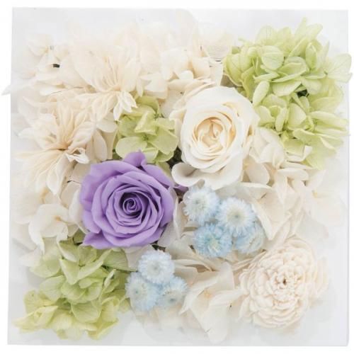 【専用です】紫系薔薇のフリル壁掛け兼置き型クレイフラワーアレンジ✨ハンドメイド 専用です】紫系薔薇のフリル壁掛け兼置き型クレイフラワー