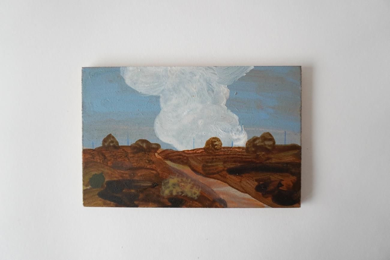 David Phillps Road And Cloud, 20221