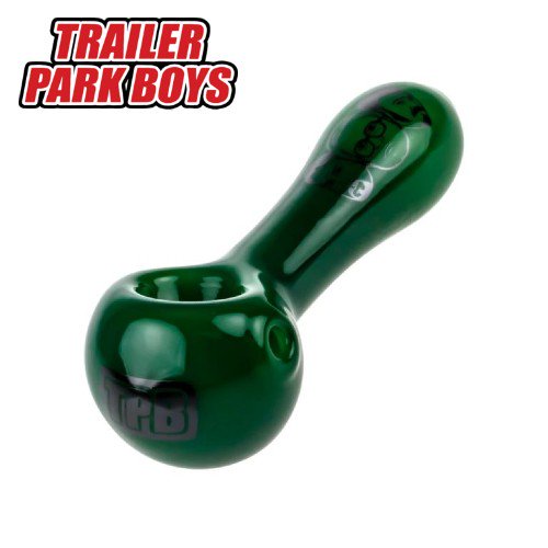 TRAILER PARK BOYS / "4-inch" Glass Spoon Hand Pipe / オフィシャル ガラス製ハンドパイプ