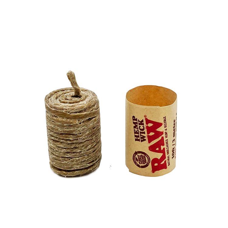 税込) RAW⭐Hemp⭐Wick ⭐ヘンプ⭐蜜蝋⭐喫煙具⭐キャンドル⭐パイプ