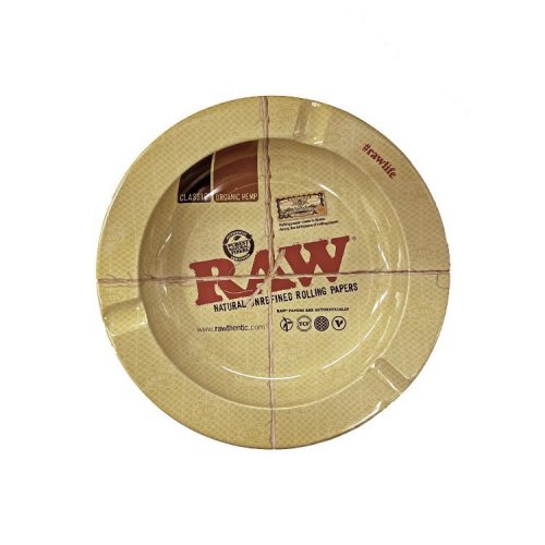 【メール便対応】 RAW メタル灰皿 ロゴ