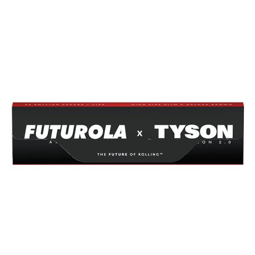 【メール便対応】 TYSON 2.0 X FUTUROLA / ROLLING PAPERS + TIPS ペーパー　ローチセット キングサイズ