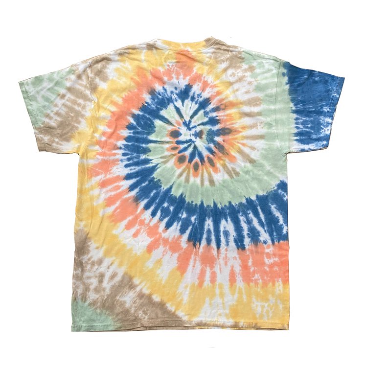 メール便対応】 Eye-Dye - タイダイTシャツ PASTEL EARTH SPIRAL