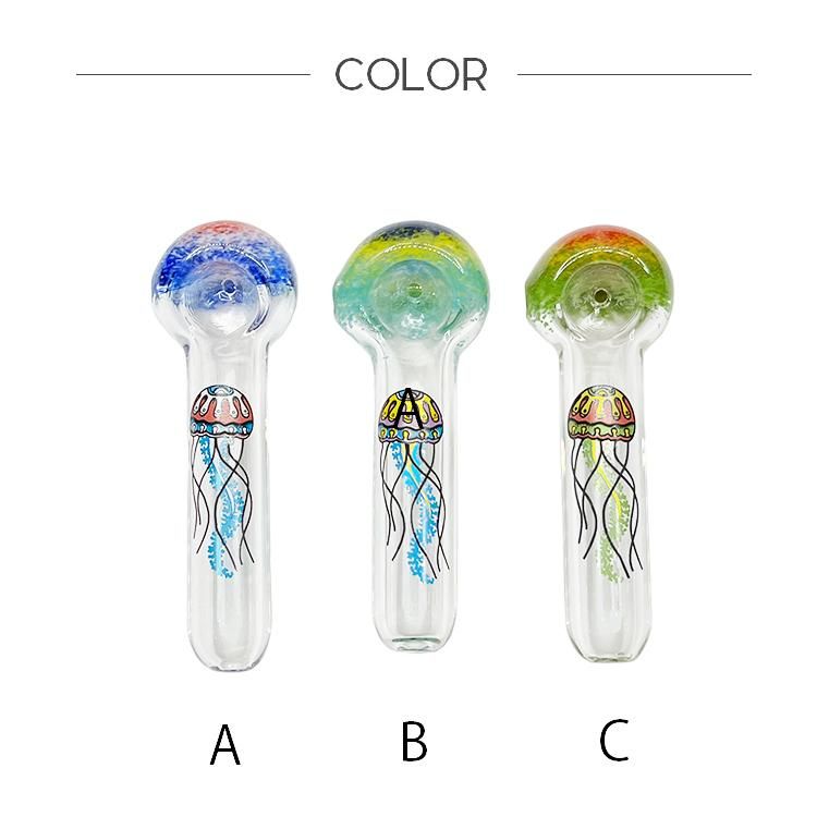 Jellyfish Glass - JF Logo ガラスパイプ - headshop ZiPPY! Jellyfish Glass - JF Logo ガラスパイプ - headshop ZiPPY!