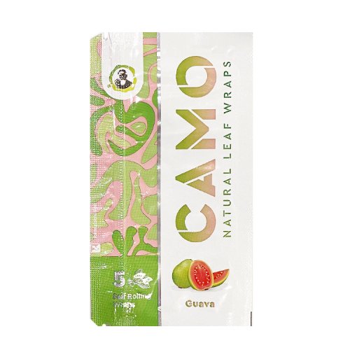 【メール便対応】 CAMO ナチュラルリーフラップ Guava グァバ 5枚入り
