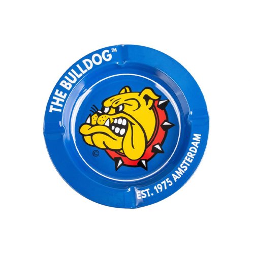 【メール便対応】 Bulldog メタル灰皿 ブルー