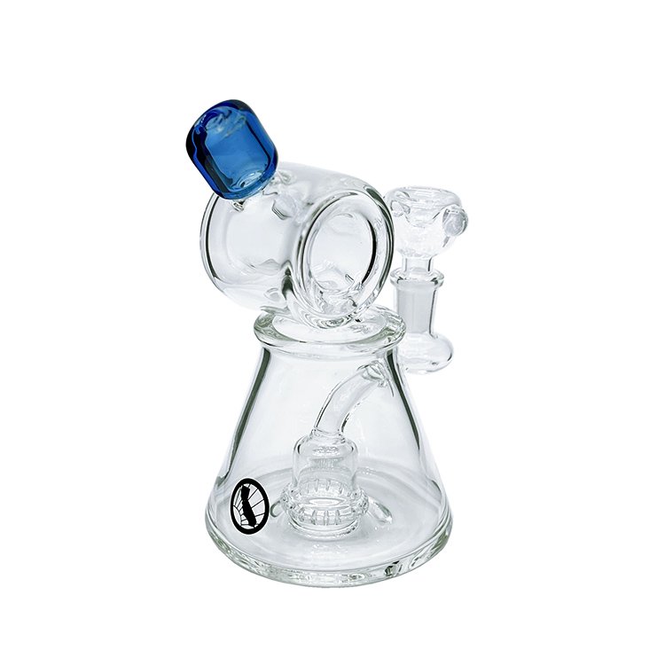 MAV Glass - Barrel Top Pyramid UFO ガラスボング - headshop ZiPPY!