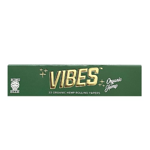 【メール便対応】 VIBES Organic Hemp キングサイズスリム オーガニックヘンプ