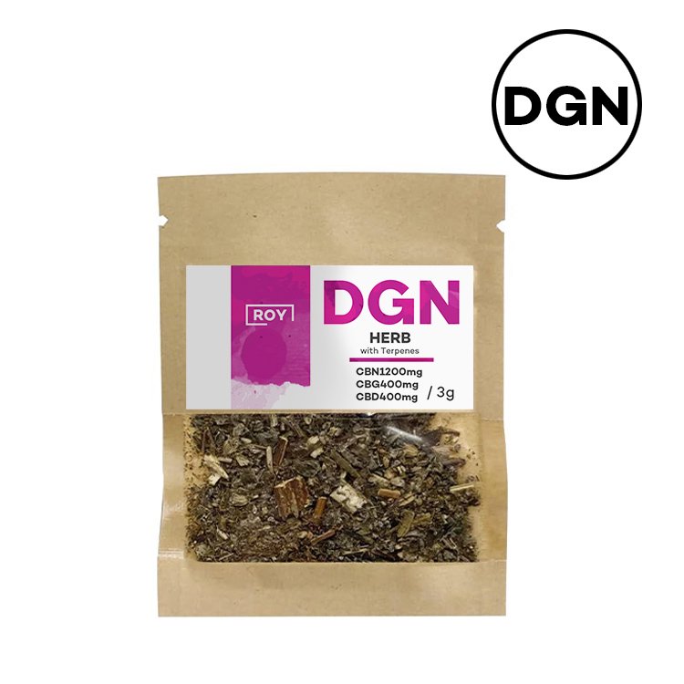 メール便対応】 ROY - DGN プレミアム ハーブ 3g CBD CBG CBN