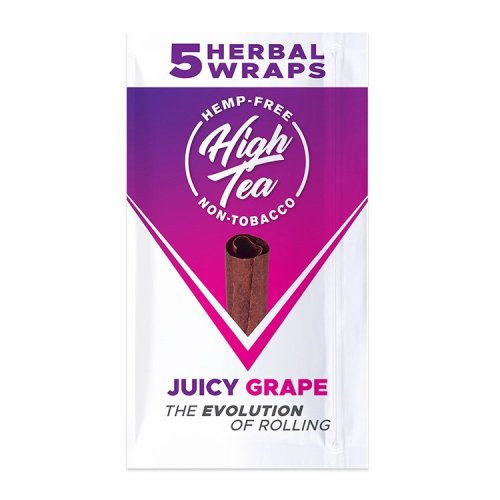 【メール便対応】 High Tea ハーバルラップ Juicy Grape グレープ 5枚入り