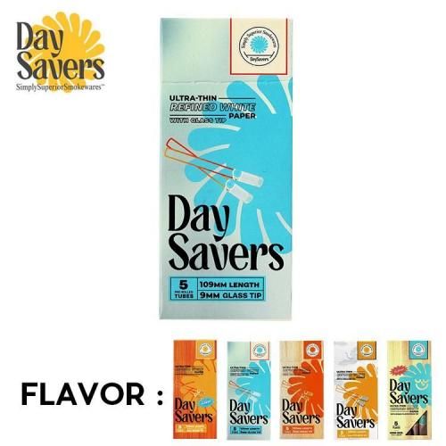 ڥ᡼б Day Savers King Size Pre Rolled Tubes with Filter Tips ץ 󥰥 109mm 5